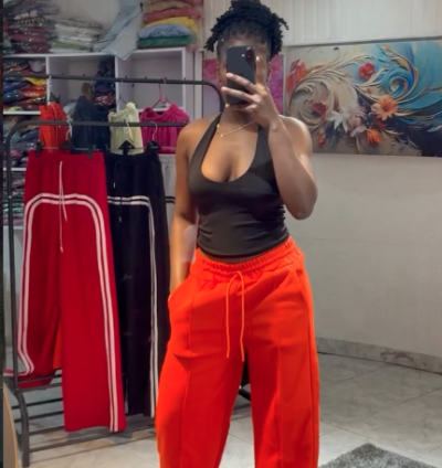 Luna palazzo joggers